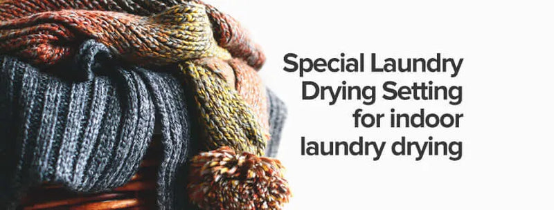 Ebac Dehumidifiers- Special Laundry Drying Setting