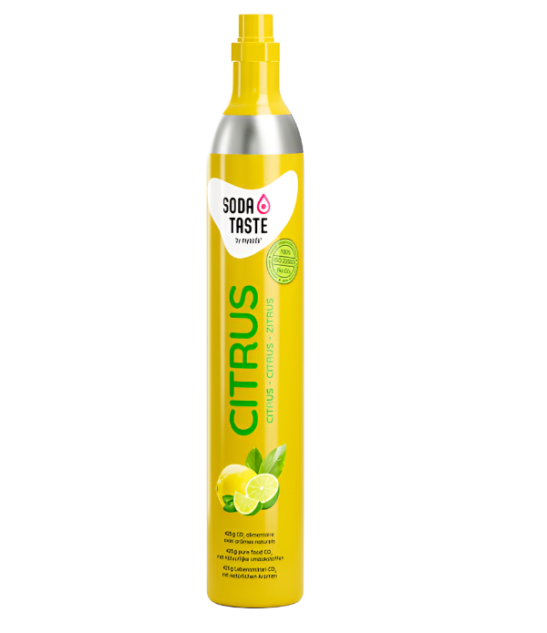 MySoda SodaTaste Citrus 60Ltr C02 Cylinder - Soda Maker- RIBI Malta