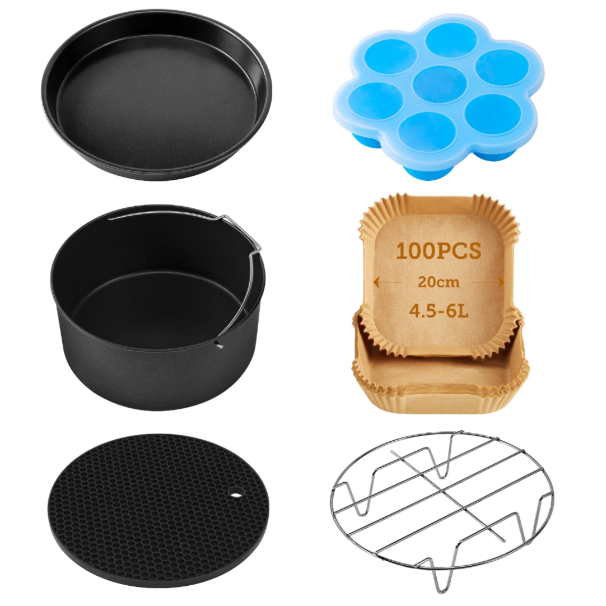 Cosori Accessories for all Cosori Air Fryers II ***NEW*** - Cosori Accessories- RIBI Malta