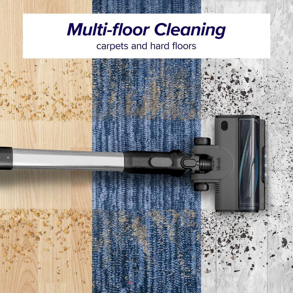 Levoit LVAC-200 Cordless Stick Vacuum Torn BOX - Levoit Vacuum Cleaner- RIBI Malta