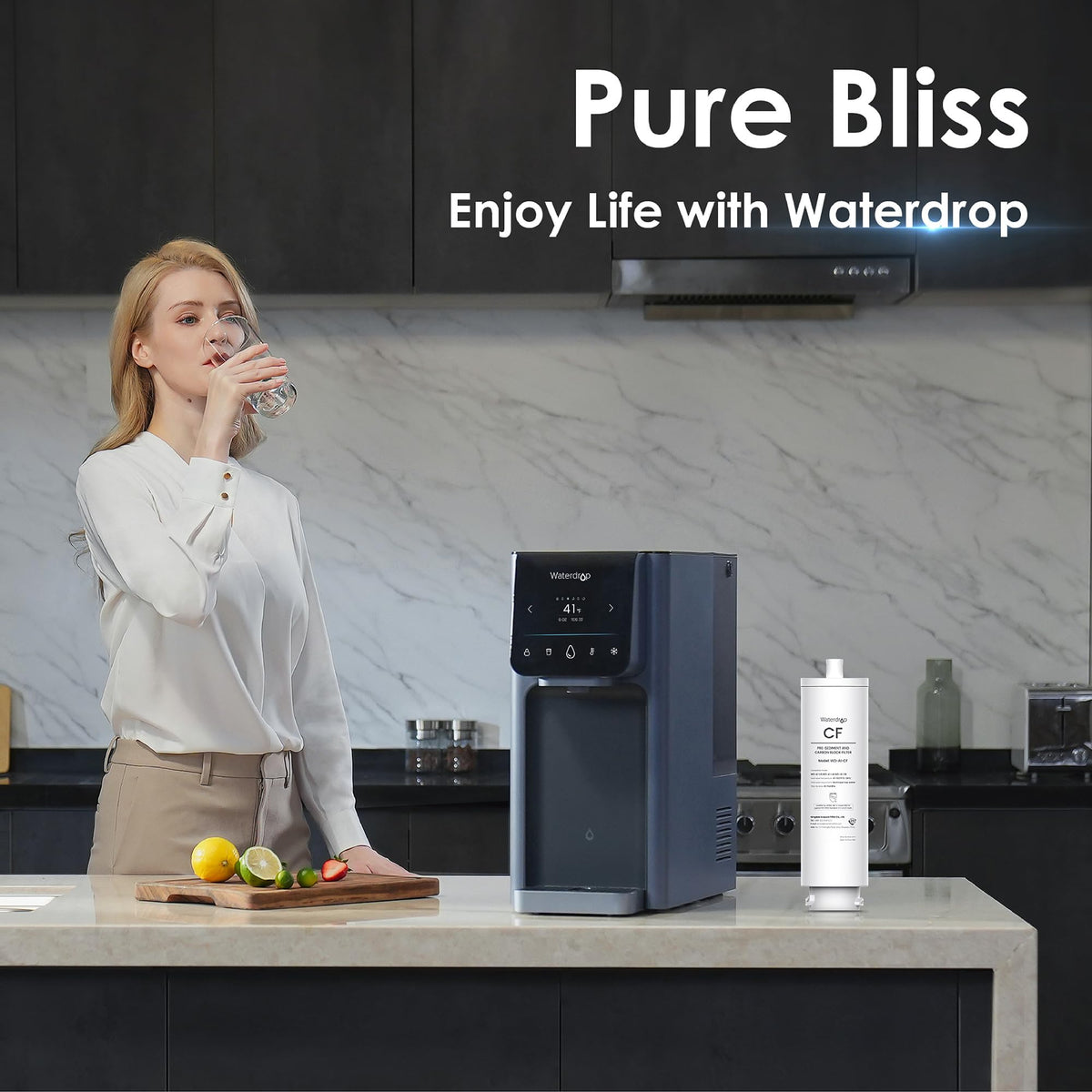 WD-A1-CF filter for WaterDrop A1 Countertop Reverse Osmosis System