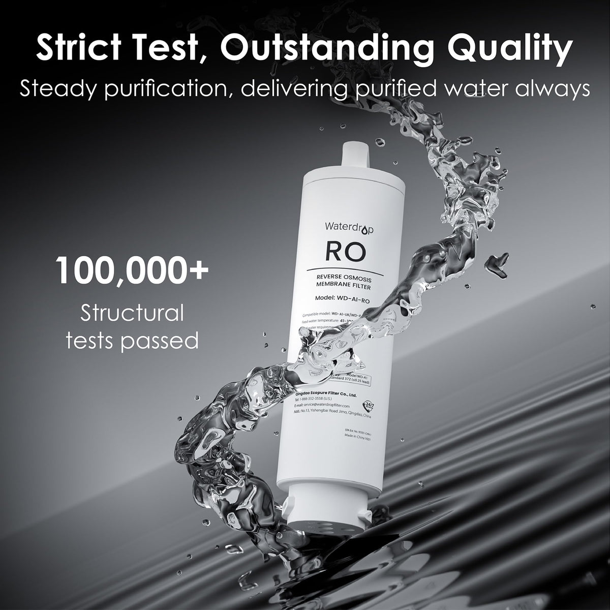 WD-A1-RO filter for WaterDrop A1 Countertop Reverse Osmosis System - Reverse Osmosis Filters- RIBI Malta