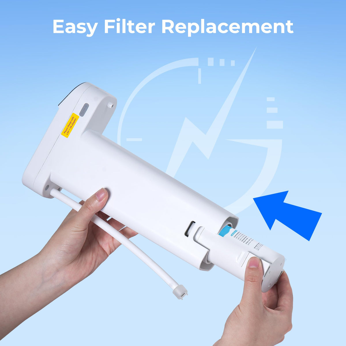 Waterdrop WD-EDFA-3 Alkaline Replacement Filter for the Waterdrop ED-02 Pitcher (3 Pack) - Reverse Osmosis Filters- RIBI Malta