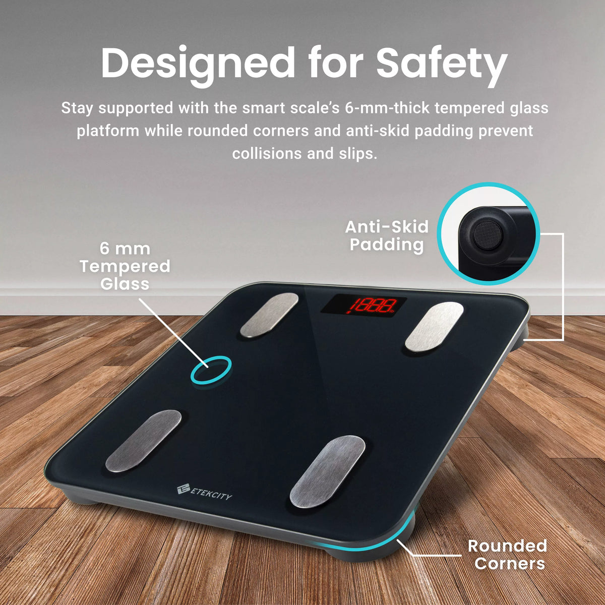 Etekcity ESF24 Smart Fitness Scale - - RIBI Malta
