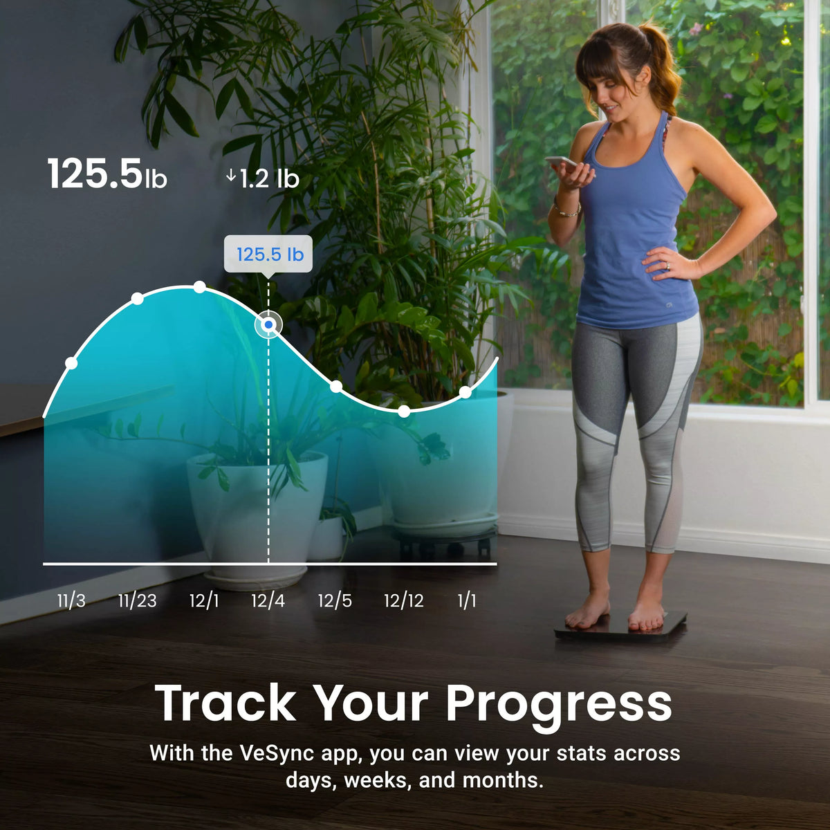 Etekcity ESF24 Smart Fitness Scale - - RIBI Malta