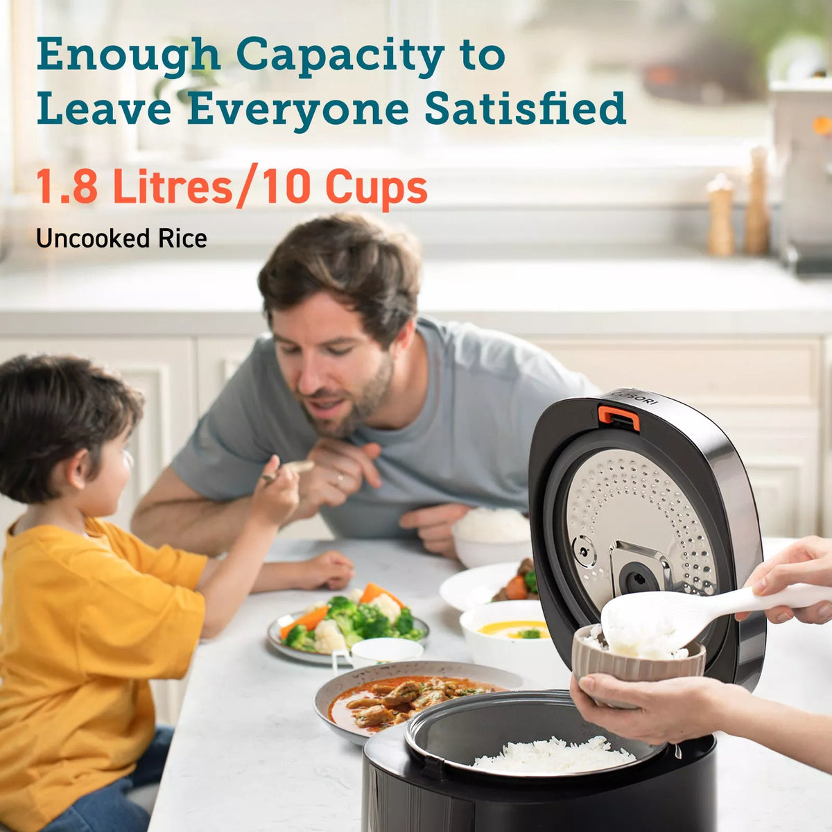 Cosori R-501 5 Litre Rice/Multi-Cooker & Steamer - Rice Cooker- RIBI Malta