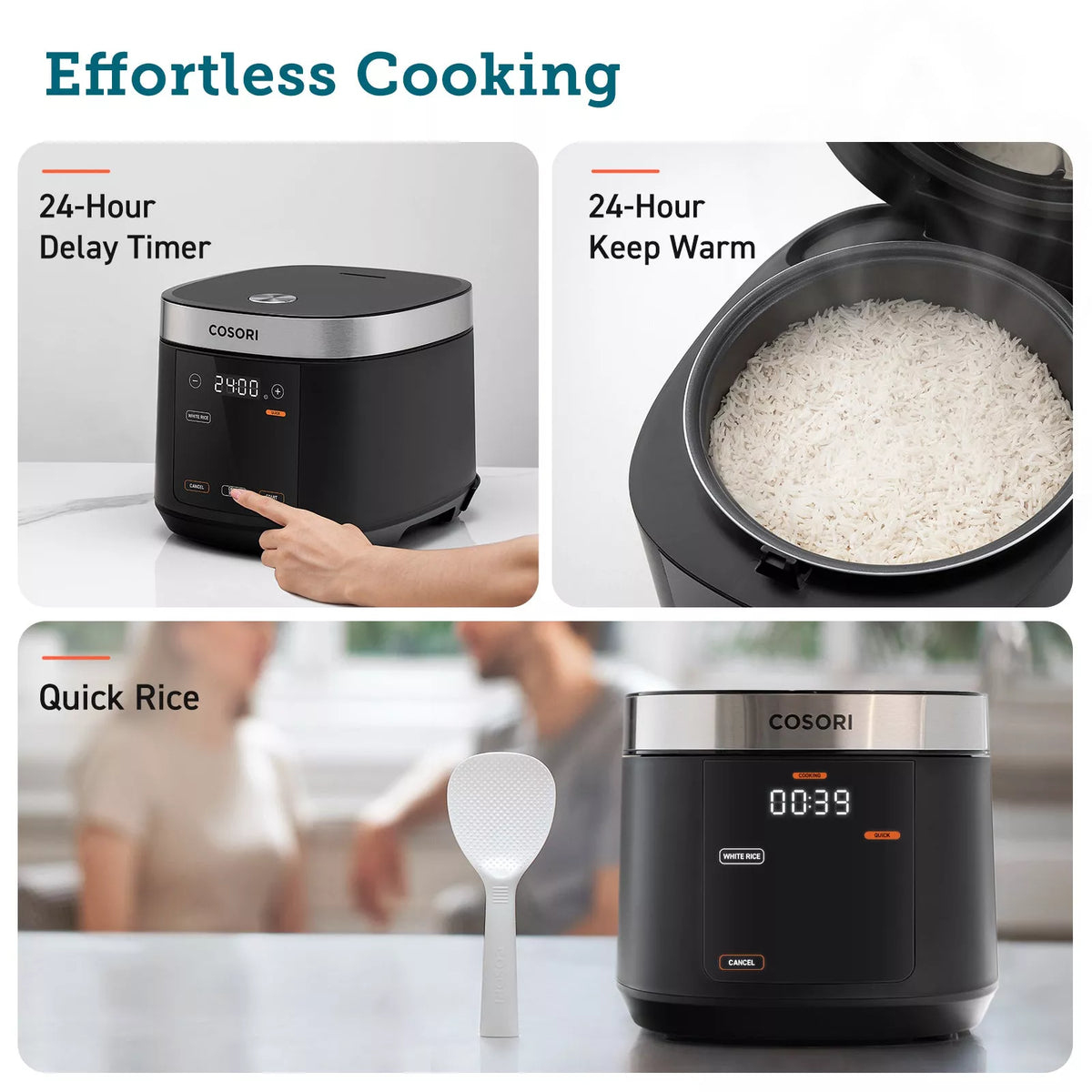 Cosori R-501 5 Litre Rice/Multi-Cooker & Steamer - Rice Cooker- RIBI Malta