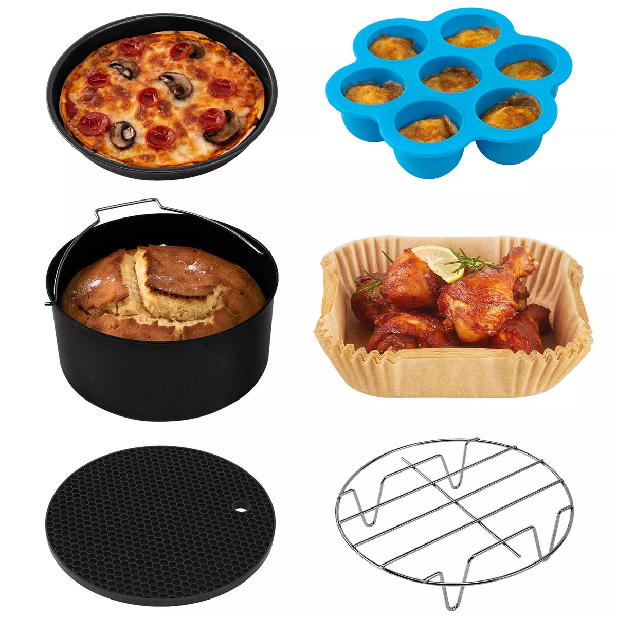 Cosori Accessories for all Cosori Air Fryers II ***NEW*** - Cosori Accessories- RIBI Malta