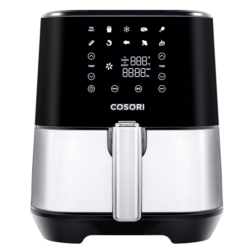 Cosori 5.5Ltr Premium Air Fryer CP258 Stainless Steel with Dehydrate
