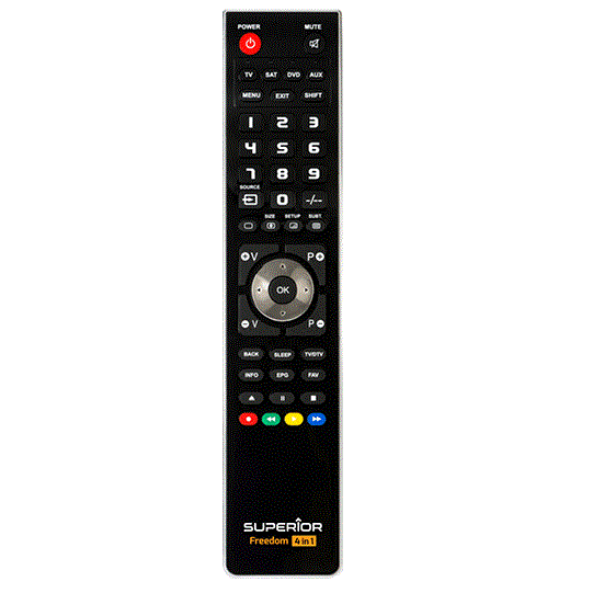 Superior 4 in 1 Freedom USB Programmable Remote Control for all brands - Remote Control- RIBI Malta
