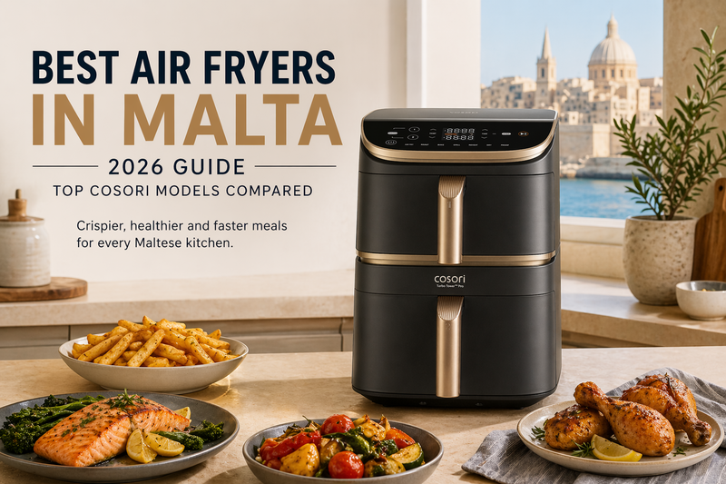 Best air fryer in Malta Cosori kitchen setup