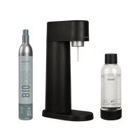 MySoda Woody Soda Maker - Black - Soda Maker- RIBI Malta 