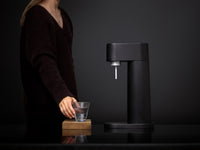 MySoda Woody Soda Maker - Black - Soda Maker- RIBI Malta 