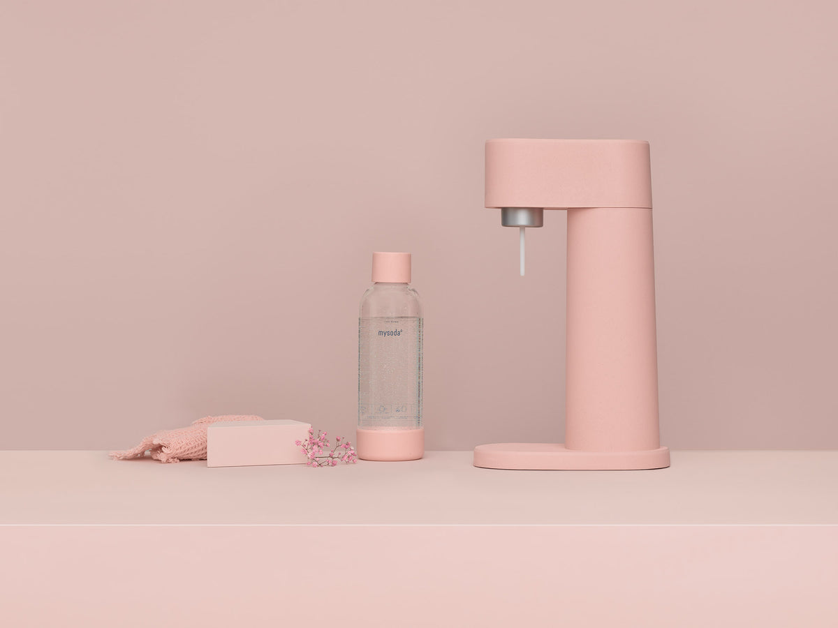 MySoda Woody Soda Maker - Pink - Soda Maker- RIBI Malta 