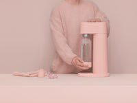 MySoda Woody Soda Maker - Pink - Soda Maker- RIBI Malta 
