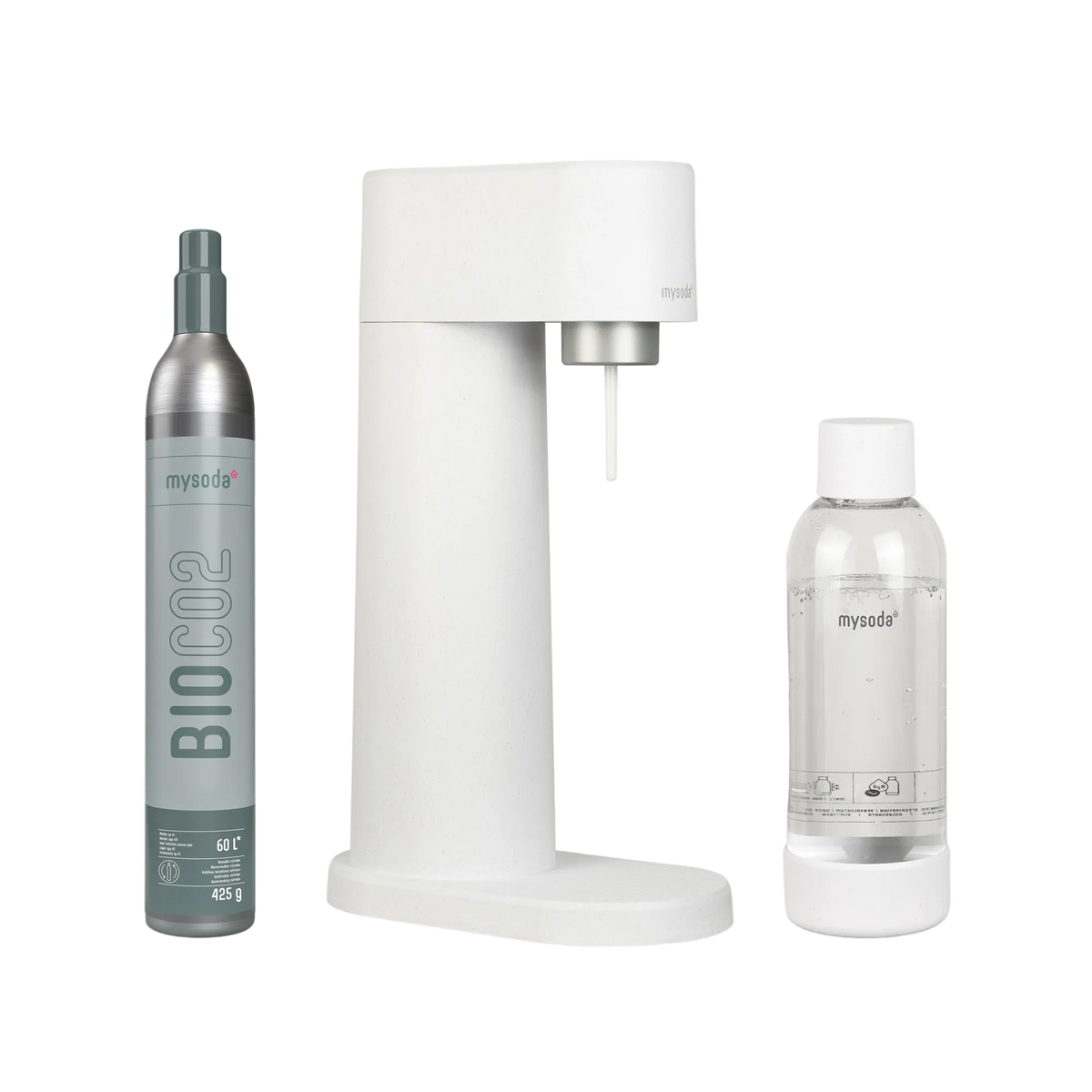MySoda Woody Soda Maker - White - Soda Maker- RIBI Malta 