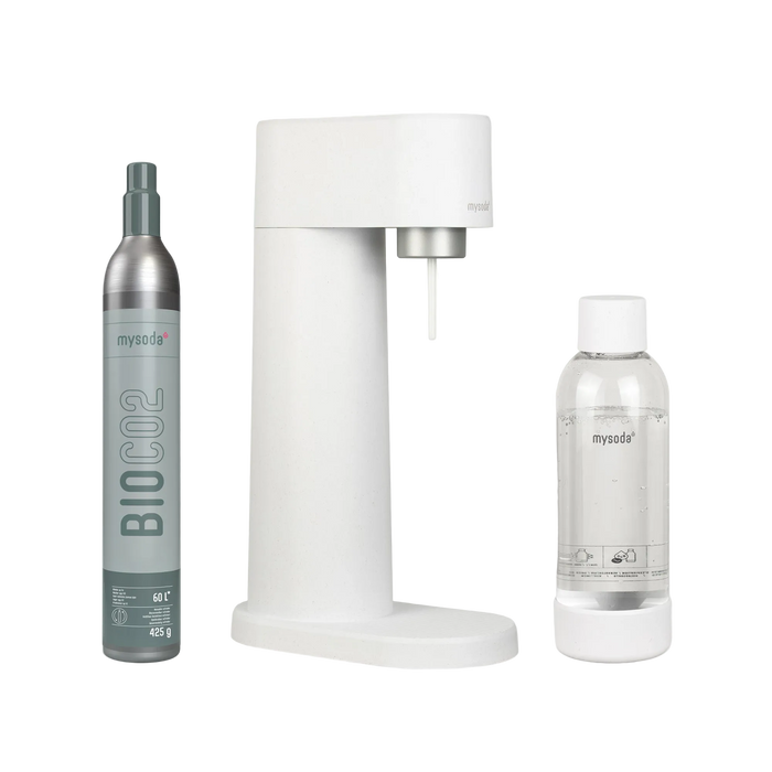 MySoda Woody Soda Maker - White