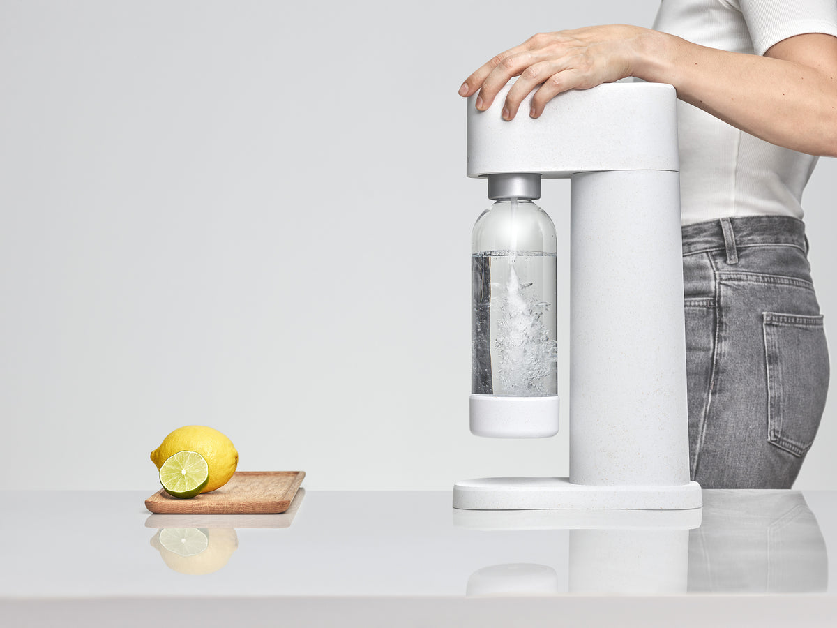 MySoda Woody Soda Maker - White - Soda Maker- RIBI Malta 