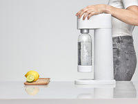 MySoda Woody Soda Maker - White - Soda Maker- RIBI Malta 