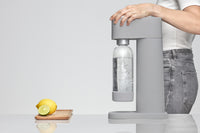 MySoda Woody Soda Maker - Gray - Soda Maker- RIBI Malta 