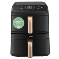 Cosori Turbo Tower Compact DC 8.6Ltr Air Fryer CAF-DC861-CEUR - Air Fryers- RIBI Malta 