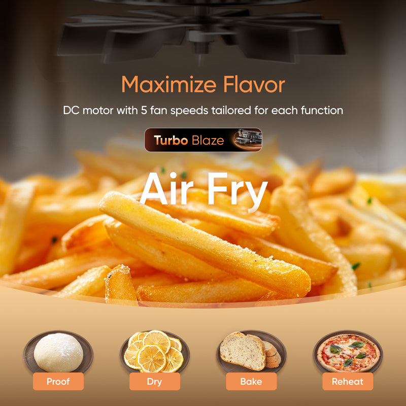 Cosori Turbo Tower Pro DC Smart 10.8Ltr Air Fryer Silver CAF-DC113S-ADE