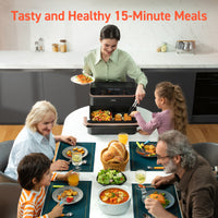 Cosori Dualblaze TwinFry 10 Litre (5Ltr + 5 Ltr) Air Fryer - Air Fryers- RIBI Malta 