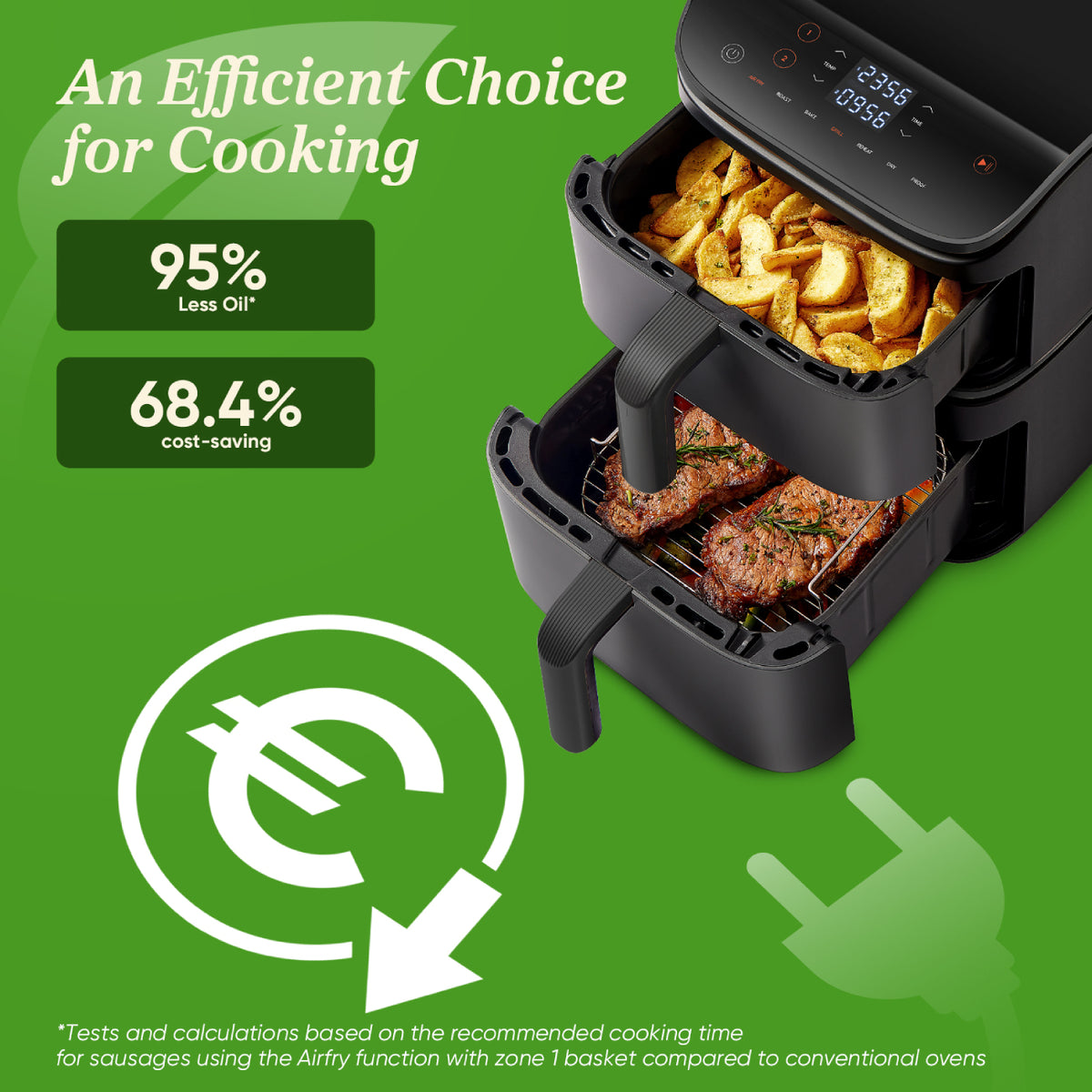 Cosori Turbo Tower DC 10.8Ltr Air Fryer CAF-DC121 [Ceramic Version