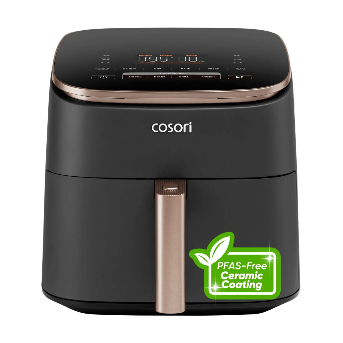 Cosori TurboBlaze Air Fryer Chef Edition 6.0-Litre Air Fryer CAF-DC602 [Ceramic version] - Air Fryers- RIBI Malta 