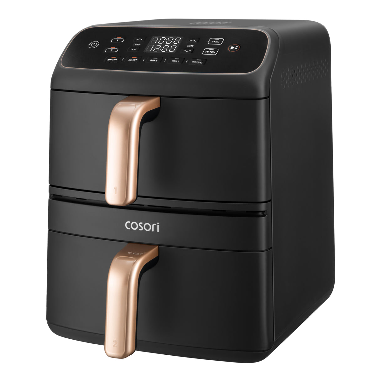 Cosori Turbo Tower Compact DC 8.6Ltr Air Fryer Silver CAF-DC861-CEUR - Air Fryers- RIBI Malta 