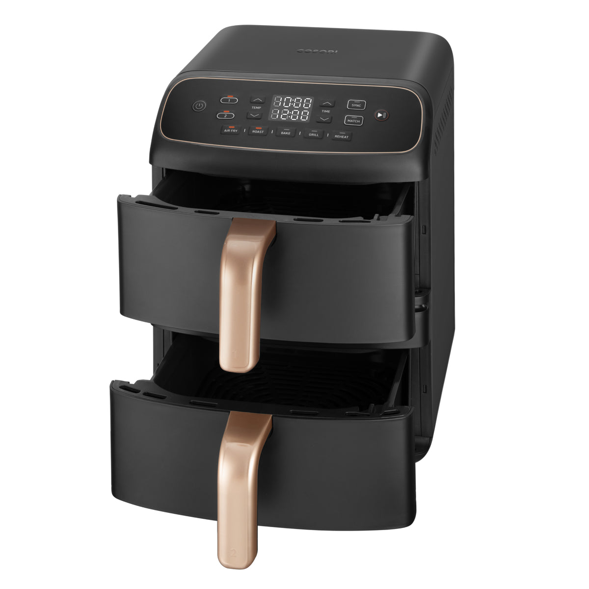 Cosori Turbo Tower Compact DC 8.6Ltr Air Fryer Silver CAF-DC861-CEUR - Air Fryers- RIBI Malta 