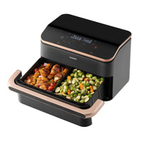 Cosori Dualblaze TwinFry 10 Litre (5Ltr + 5 Ltr) Air Fryer [Ceramic Version] - Air Fryers- RIBI Malta 