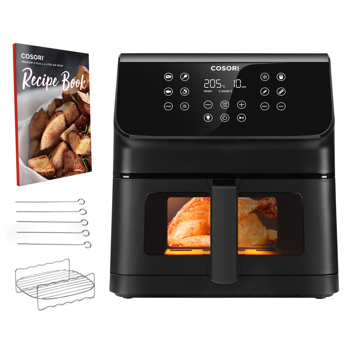 Cosori 6.2Ltr Premium II Air Fryer CAF-P653 Black