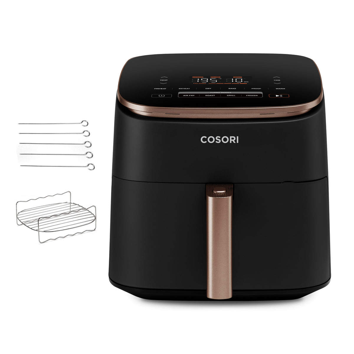 Cosori TurboBlaze Chef Edition 6.0-Litre Air Fryer - Air Fryers- RIBI Malta 