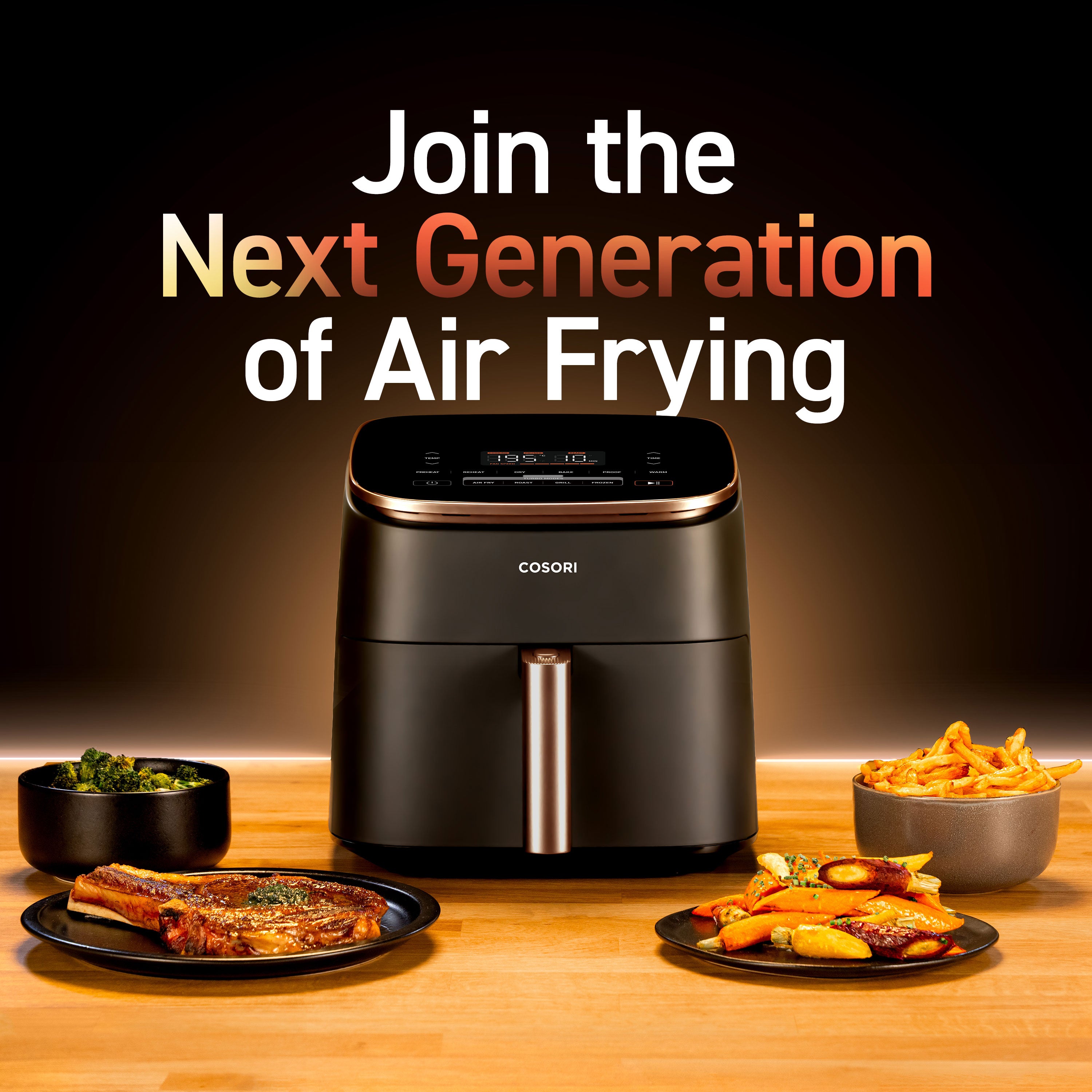 Cosori TurboBlaze Air Fryer Chef Edition 6.0-Litre Air Fryer CAF