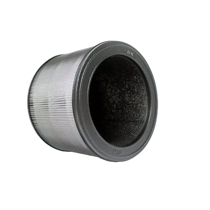 Winix Filter O for Zero Compact and T500, angled view of the cylindrical pleated filter and dark centre
