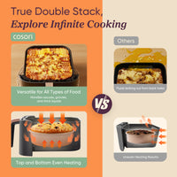 Cosori Turbo Tower Pro DC Smart 10.8Ltr Air Fryer CAF-DC123S