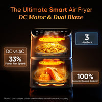 Cosori Turbo Tower Pro DC Smart 10.8Ltr Air Fryer CAF-DC123S