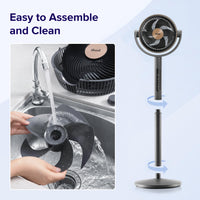 Levoit LPF-R432 TempSense Pedestal Fan with DC Motor - HIGH SPEED - LOW CONSUMPTION