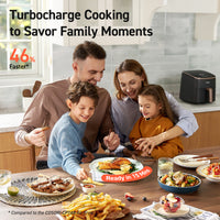 Cosori TurboBlaze Air Fryer Chef Edition 6.0-Litre Air Fryer CAF-DC602 [Ceramic version] - Air Fryers- RIBI Malta 