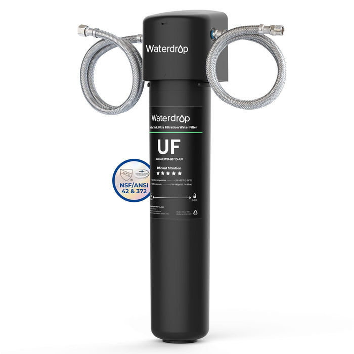 WaterDrop Undersink WD-15UA-UF Water Filter with Ultra Filtration - 60000 Litres