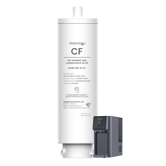 WD-A1-CF filter for WaterDrop A1 Countertop Reverse Osmosis System