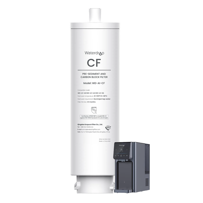 WD-A1-CF filter for WaterDrop A1 Countertop Reverse Osmosis System - Reverse Osmosis Filters- RIBI Malta 