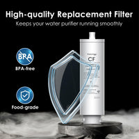 WD-A1-CF filter for WaterDrop A1 Countertop Reverse Osmosis System - Reverse Osmosis Filters- RIBI Malta 