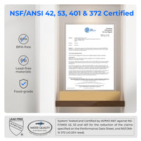 WaterDrop WD-ED02B Compact Electric Pitcher for Fridge - Reverse Osmosis Accessories- RIBI Malta 