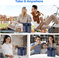 WaterDrop WD-ED02B Compact Electric Pitcher for Fridge - Reverse Osmosis Accessories- RIBI Malta 