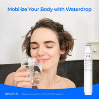 WD-F1A filter for Waterdrop X8-WAN Tankless Reverse Osmosis System
