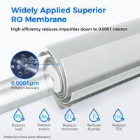 WD-G3P800-RO filter for WaterDrop G3P800 Tankless Reverse Osmosis System