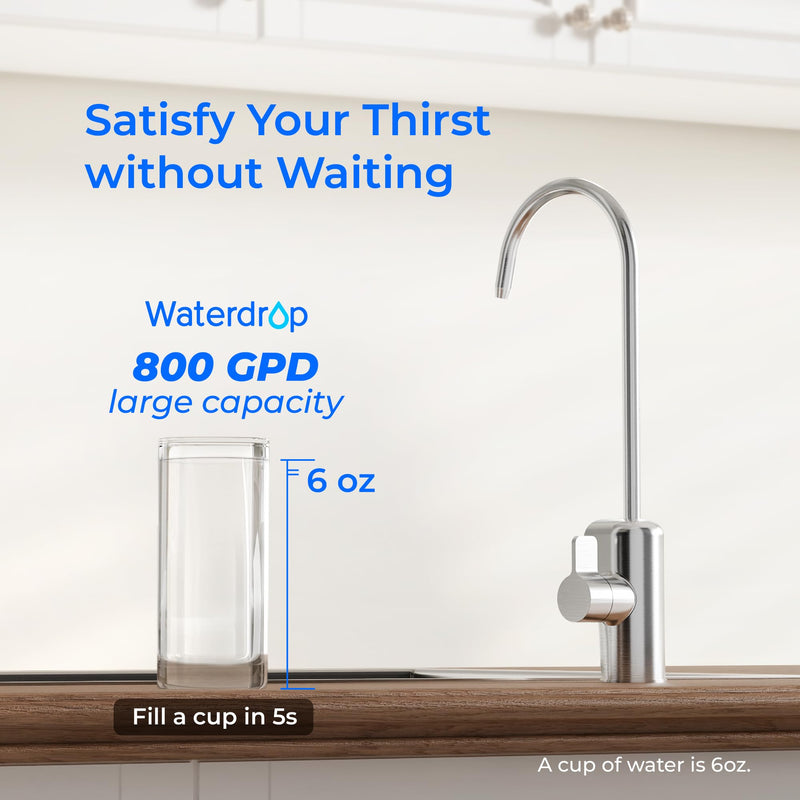 WD-X8-F3 filter for Waterdrop X8 & W8 WAN Tankless Reverse Osmosis System