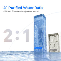 WD-X8-F3 filter for Waterdrop X8 & W8 WAN Tankless Reverse Osmosis System